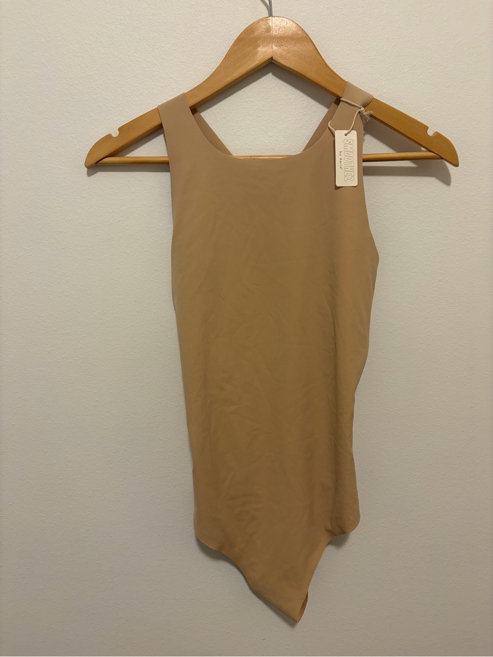 aerie Smooth Bodysuit - Tan